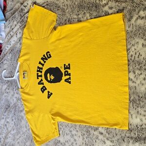 mens sz m a bathing ape tee
